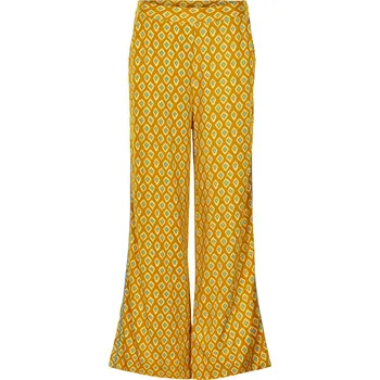 Dámské kalhoty Dámské kalhoty NÜmph 7220609 NUAILANI Dámské kalhoty 1015 TAWNY O. žlutá