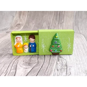 Vánoční dekorace Betlém mini III (Peru)