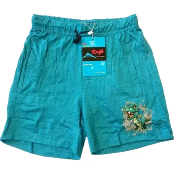 Chlapecké kraťasy Dětské funkční kraťasy KUGO FH9612 tyrkys vel.122