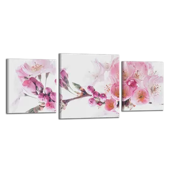 Obraz Obraz na plátně Květová větvička , třídílný 3075CZ