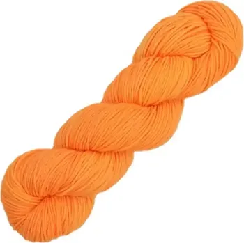 Příze Symfonie Yarns Terra Uni SS2030 Neonová oranžová (Ručně barvená příze Terra Uni 2030 Zap)