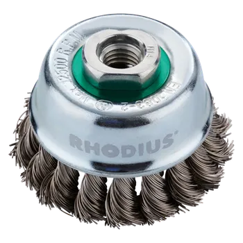 Brusný kotouč RHODIUS Hrncový kartáč ETBZ 65 x 20 x M14 TOPline 353014