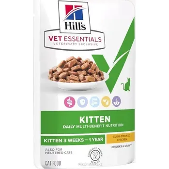 Hill's VetEssentials MULTI-BENEFIT kapsička s kuřetem pro koťata 12 x 85 g