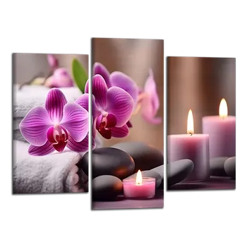 Obraz Obraz na plátně Welness zátiší , třídílný 3983CX