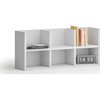 police B2B Partner Police na zeď PRIMO 2-patrová, 6 oddílů, 800 x 200 x 350 mm, šedá