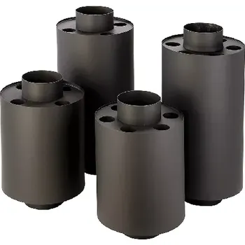 Kouřovod Teplovzdušný výměník - malý, 4 otvory, Ø 150 mm (KK.150VYMM200)