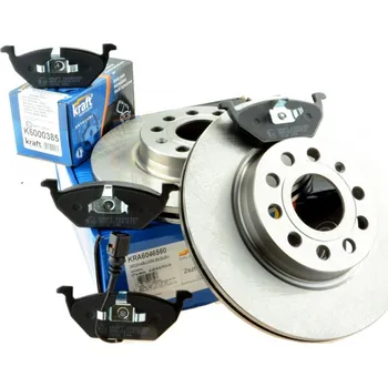Brzdový komplet Brzdy kotouče a desky přední AUDI A3 (8P) 280mm - KRAFT