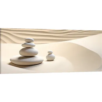 Obraz Obraz na plátně Kameny na písku , jednodílný 3362AZ