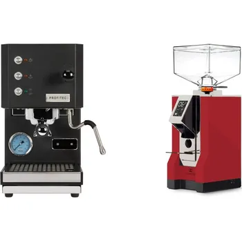 Kávovar Profitec GO, black + Eureka Mignon Perfetto, CR ferrari red
