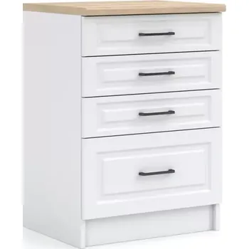 Kuchyňská linka Kuchyňská skříňka Irma SZ60-4SZ bílá MAT - SLEVA 3% s kodem radost25