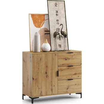 Komoda Komoda se zásuvkami LORA dub artisan