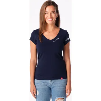 Dámské tričko CityZen - FLORENCIA Dámské tričko s potiskem Via Czechia navy 38