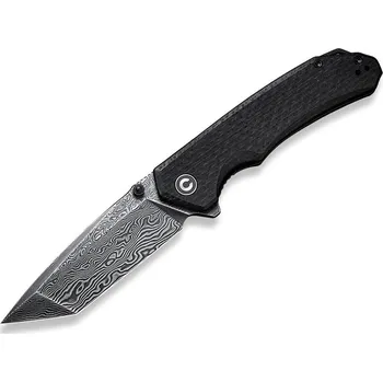 kapesní nůž Civivi Brazen C2023DS-1 Damascus Black Micarta