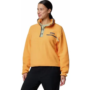 Dámská mikina Columbia Helvetia™ II Cropped Half Snap Fleece W 2092231841 - summer orange L