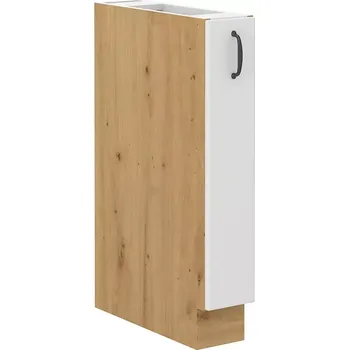 Kuchyňská linka Kuchyňská skříňka Stipe 15 D CARGO BB bílá/dub artisan - SLEVA 3% s kodem radost25