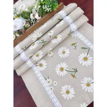 ubrus Běhoun - kopretiny na režné