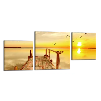 Obraz Obraz na plátně Molo , třídílný 1185CZ