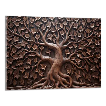 Obraz Obraz na plátně Tmavohnědy strom , jednodílný 4000AX