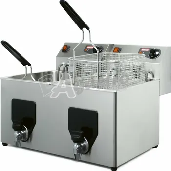 fritéza Fritéza Fiamma FF-10+10TR NV s výpustí 400V