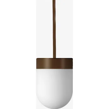 LUCIS Závěsné svítidlo RETRO ZT 8,3W LED 3000K sklo chrom opál ZT.L1.R14.77 - LUCIS LU ZT.L1.R14.77