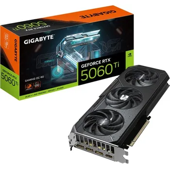 Grafická karta GIGABYTE GeForce RTX 5060 Ti GAMING OC 8G NVIDIA 8 GB GDDR7