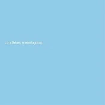 Zahraniční hudba LP Jon Brion: Meaningless CLR 2022 Blue Coloured Vinyl