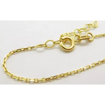 Řetízek Klenoty Budín Dámský přívěskový zlatý řetízek anker prodlužovací 585/1,41gr 42+5cm HK6252 (Klenoty Budín Dámský přívěskový zlatý řetízek anker prodlužovací 585/1,41gr 42+5cm HK6252)