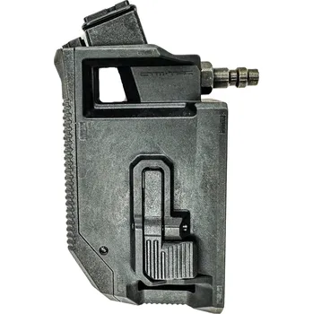 90° HPA adaptér pro AAP-01 a G-series na zásobníky AEG M4 - černá, CTM TAC