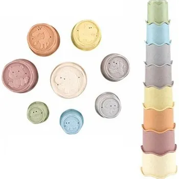 Hračka pro nejmenší ZIRO Stohovací kelímky 8 ks