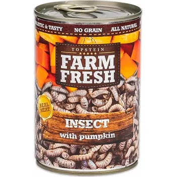 Krmivo pro psa Farm Fresh Insect with Pumpkin 375g - konzerva s hmyzím proteinem a dýní