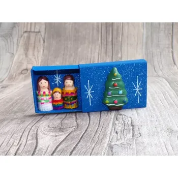 Vánoční dekorace Betlém mini I (Peru)