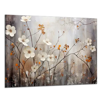 Obraz Obraz na plátně Bílé květy , jednodílný 3602AX