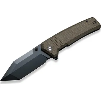 kapesní nůž Civivi Bhaltair C23024-3 Green Burlap Micarta
