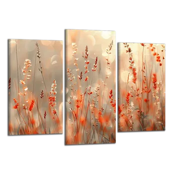 Obraz Obraz na plátně Červené klasy , třídílný 3847CX