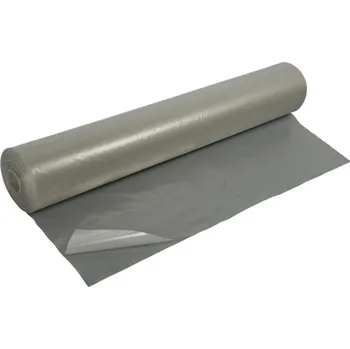 Stavební fólie PE fólie stavební polorukáv Den Braven šířka 1 - 2 m, délka 100 m, 100 mikronů, transparentní
