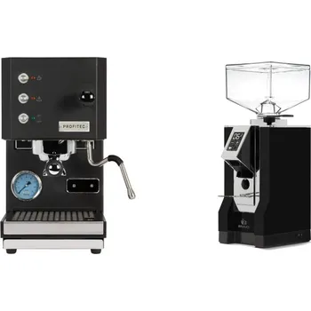 Kávovar Profitec GO, black + Eureka Mignon Bravo, CR black