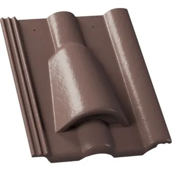 Střešní krytina Taška větrací KM BETA Beta SPÚ Briliant – hnědá