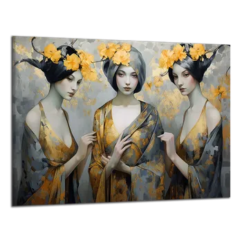 Obraz Obraz na plátně 3 dívky , jednodílný 3342AX