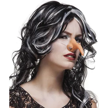 Karnevalový doplněk Boland Čarodějnický nos s bradavicí