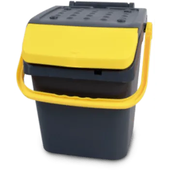 Odpadkový koš Odpadkový koš žlutý 30 l
