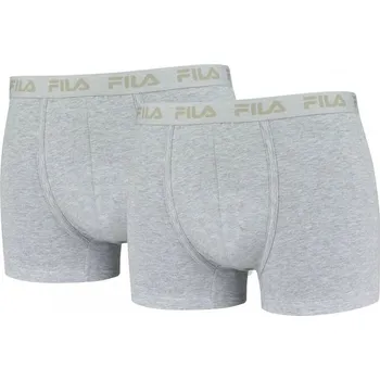 Pánské boxerky FILA 2-pack Grey L