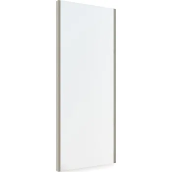 Zrcadlo Plnovýsuvné zrcadlo, 350x40x1000 mm, rám kamenná šedá