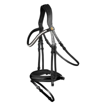 Uzdečka S-Line Timeless Waldhausen černá/černá, Full