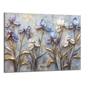 Obraz Obraz na plátně Kosatce , jednodílný 3821AX