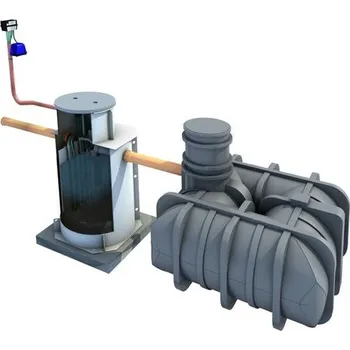 Čistička odpadních vod Čistírna odpadních vod ČOV ASIO AS-MONOcomp 4 + nádrž FLAT