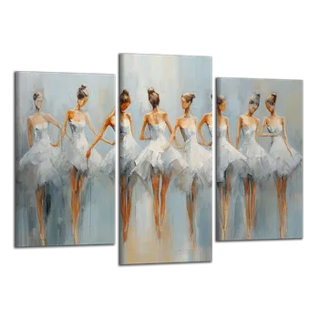 Obraz Obraz na plátně Baletky , třídílný 3321CX