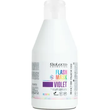 Barva na vlasy Salerm HD Colors Flash Mask barvicí maska fialová 300 ml