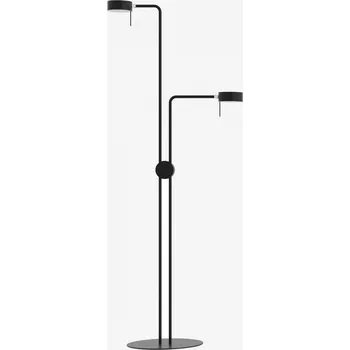 Stojací lampa LUCIS Stojanové svítidlo OMNIA 19W LED 4000K akrylátové sklo antracit LR2.K2.O2.62 - LUCIS LU LR2.K2.O2.62