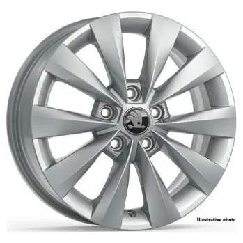 Alu kolo Škoda Castor stříbrná 6x16 5x112 ET43 57,1