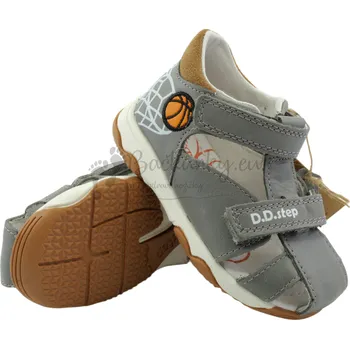 Chlapecké sandály Dětské sandály D.D.STEP G064-51470B Dark grey - vel. 22
